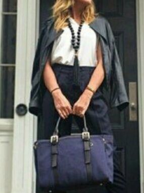 India Hicks Duchess of Windsor Tote with Matching Baby Dutchess and Dust Cover